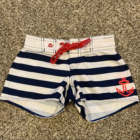 Billabong Girls Sz 5 Swim Shorts - Picture 1 of 4